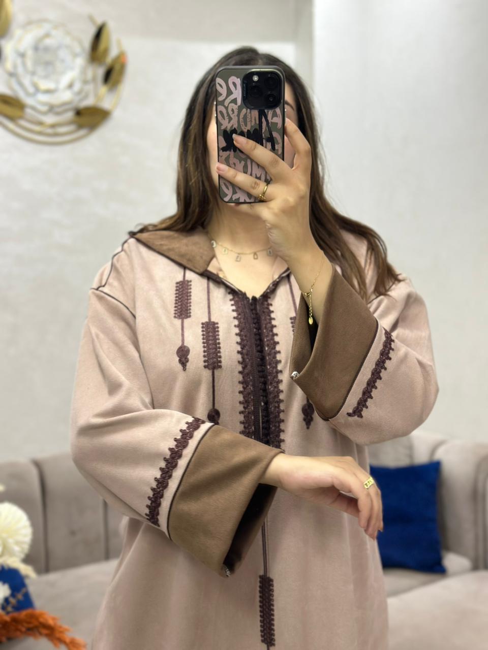 Jellaba Fodan - Élégance Moderne pour Femme