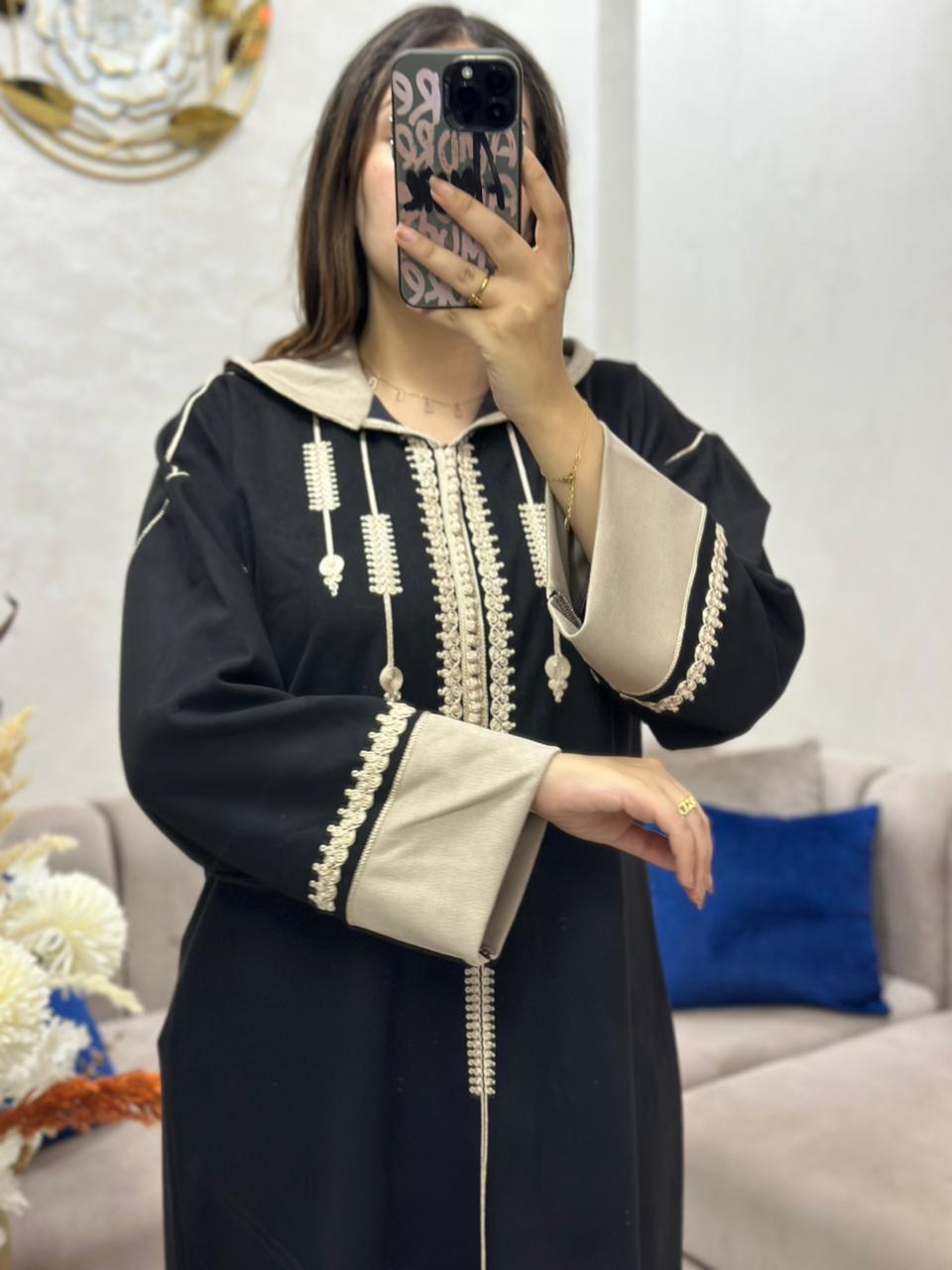 Jellaba Fodan - Élégance Moderne pour Femme