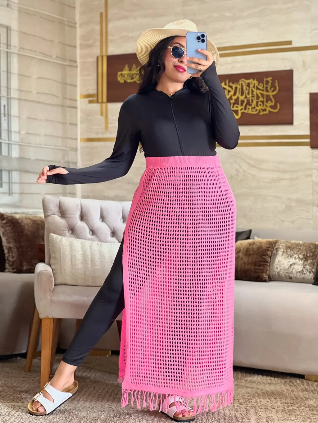 Burkini avec Jupe Filet – REF 0457