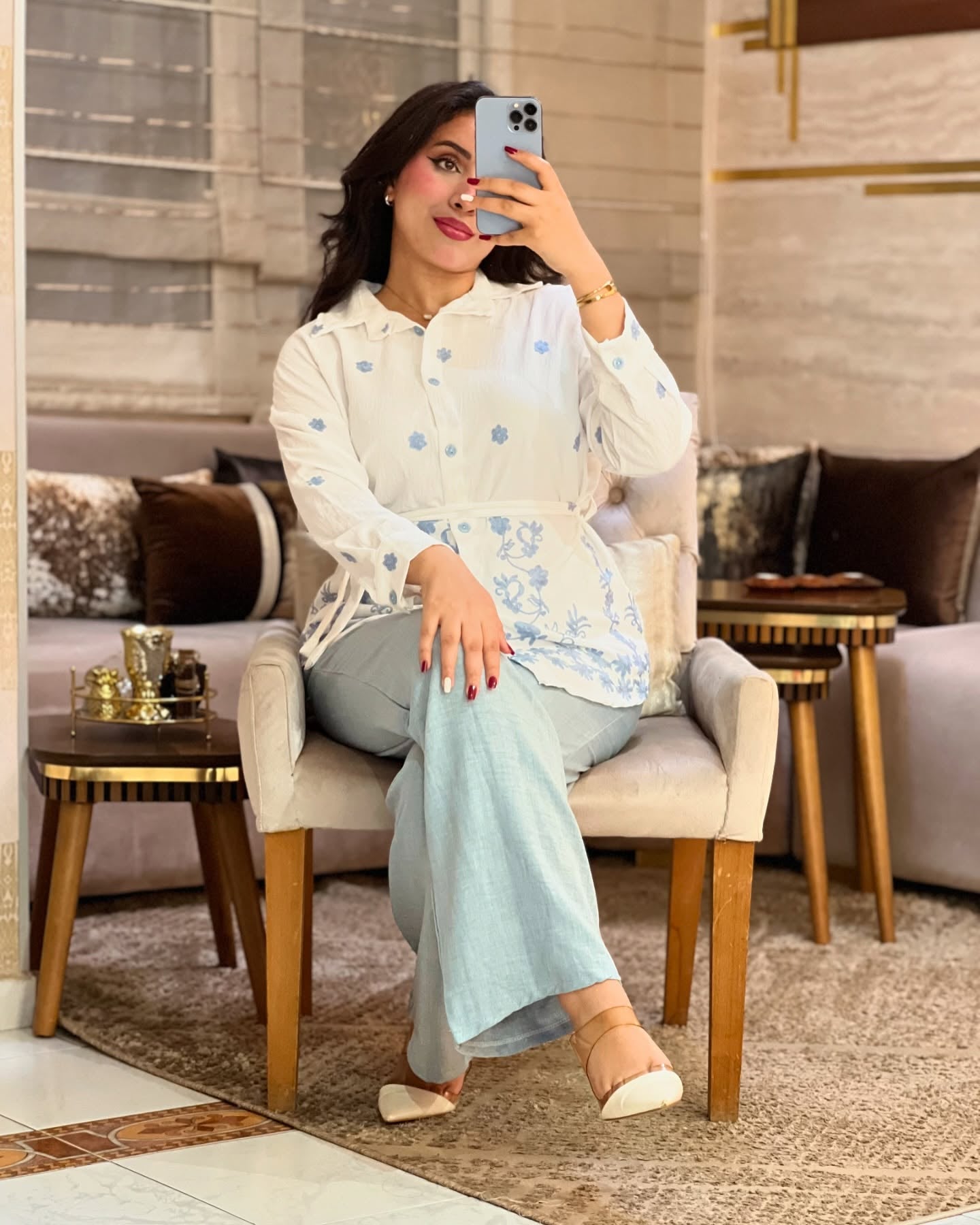 Ensemble Chemise & Pantalon Léger – REF 0468