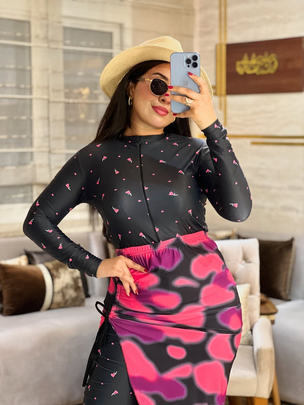 Burkini avec Jupe Stylée – REF 0416